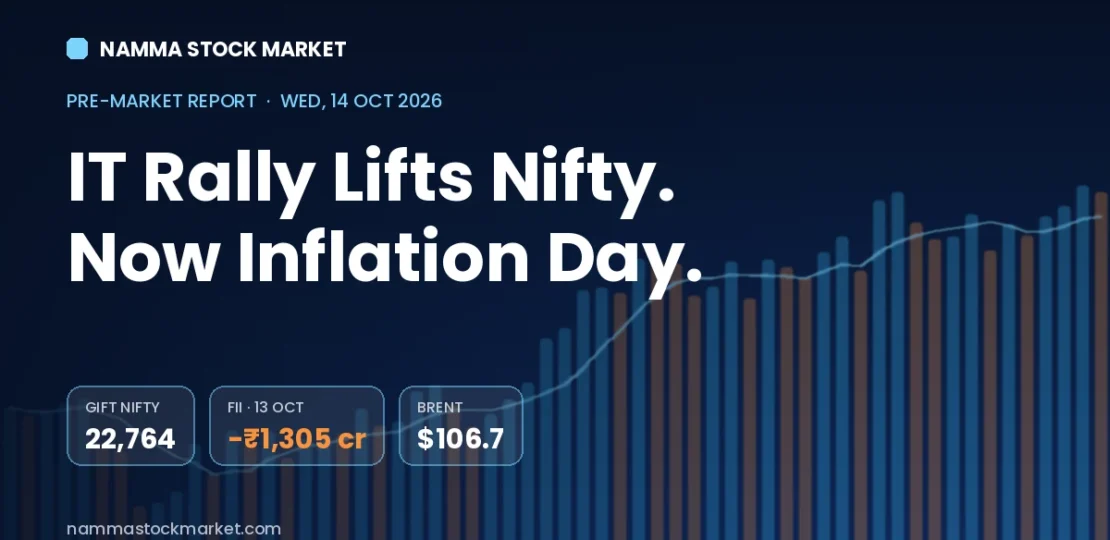Stock Market Today 14 October 2026: GIFT Nifty, Sensex and Nifty Pre-Market Cues