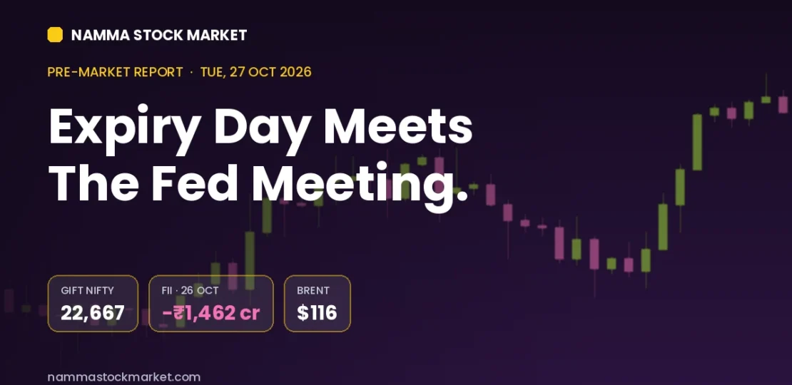 Stock Market Today 27 October 2026 – GIFT Nifty, Sensex and Nifty Pre-Market Cues